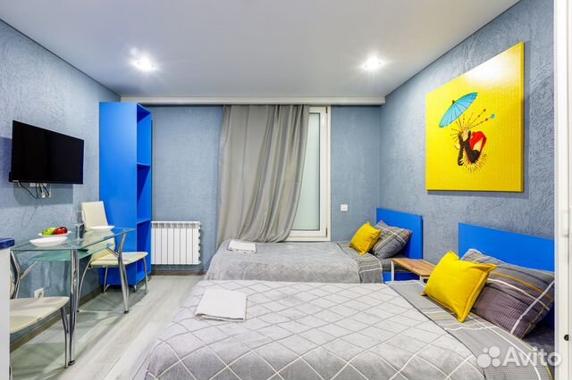 

Квартира-студия, 19 м², 2 кровати