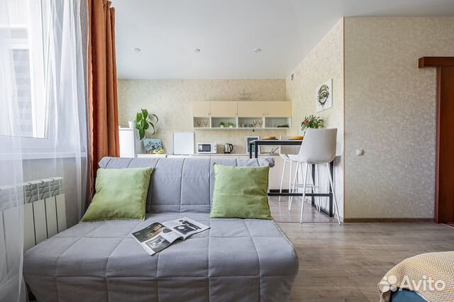 

1-к. квартира, 32 м², 2 кровати