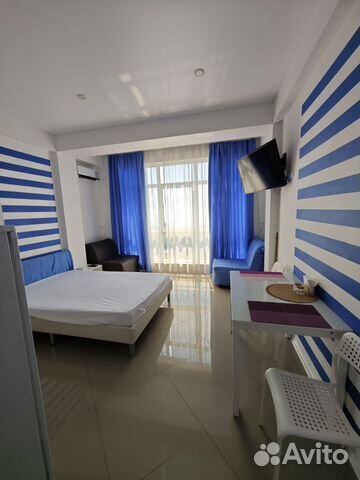 

Квартира-студия, 24 м², 2 кровати
