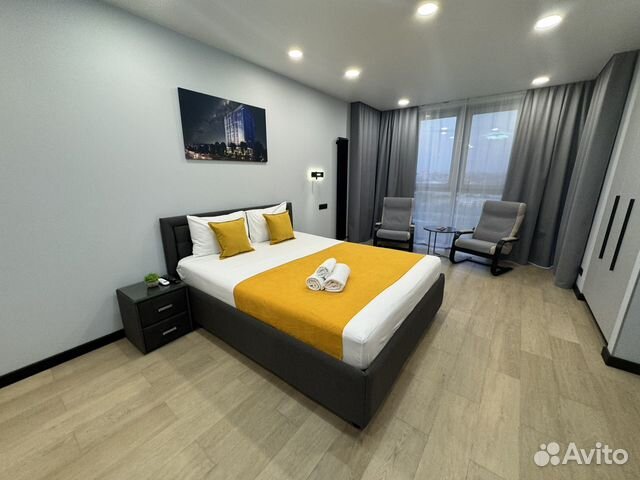 

Квартира-студия, 33 м², 1 кровать
