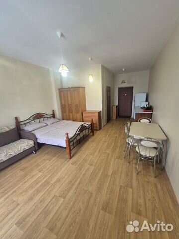 

Квартира-студия, 32 м², 3 кровати