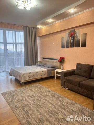 

1-к. квартира, 50 м², 2 кровати