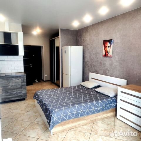 

Квартира-студия, 30 м², 2 кровати