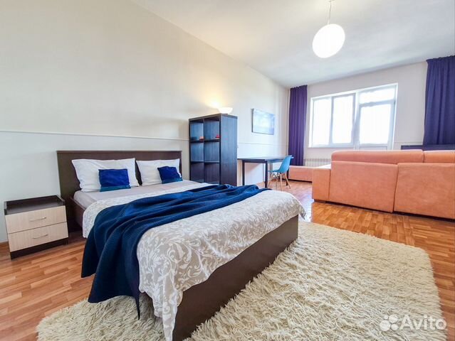 

1-к. квартира, 57 м², 3 кровати