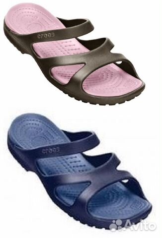Босоножки шлепки Crocs Meleen 35 36 37 р. 2 цвета Босоножки шлепки Crocs Meleen 35 36 37 р. 2 цвета