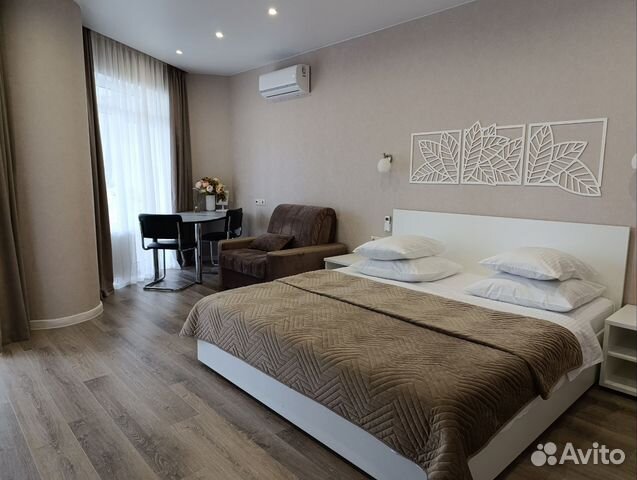 

1-к. квартира, 46 м², 2 кровати