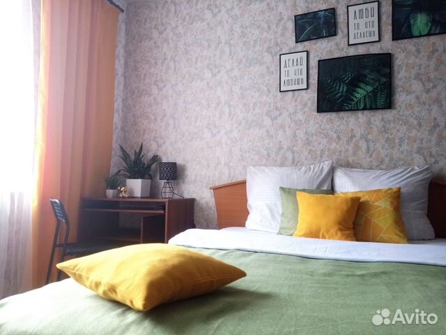 

1-к. квартира, 42 м², 3 кровати