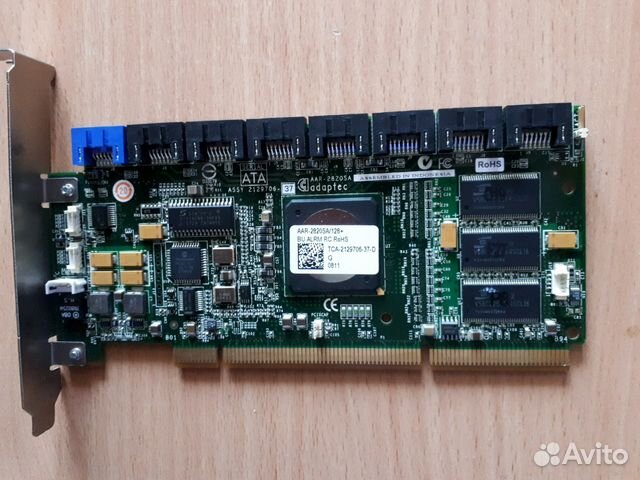 SATA Контроллер Adaptec 2820sa