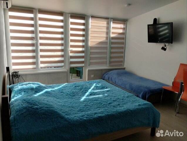 

Квартира-студия, 30 м², 2 кровати