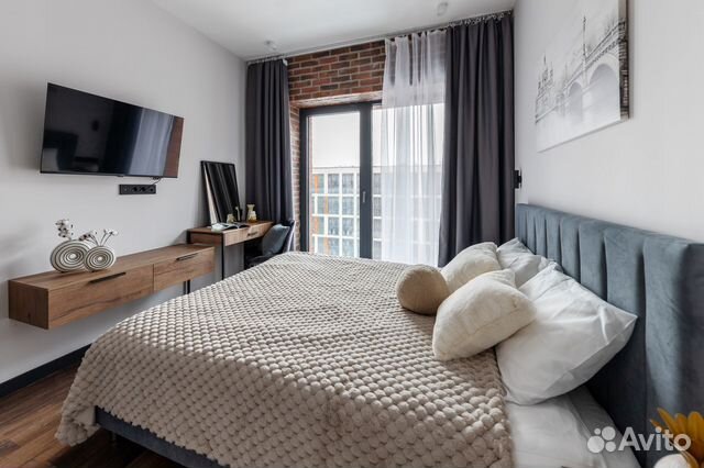 

Квартира-студия, 30 м², 2 кровати