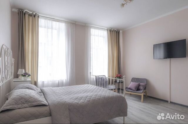

1-к. квартира, 42 м², 1 кровать