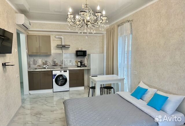 

Квартира-студия, 30 м², 2 кровати