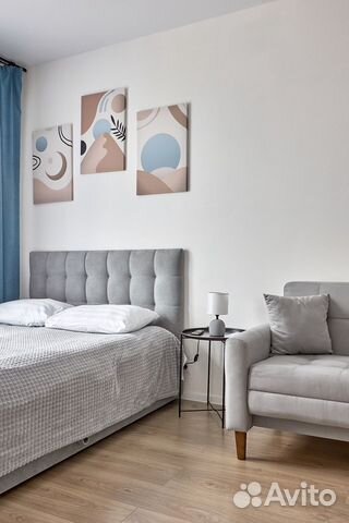 

Квартира-студия, 25 м², 2 кровати