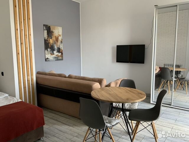

Квартира-студия, 29 м², 2 кровати