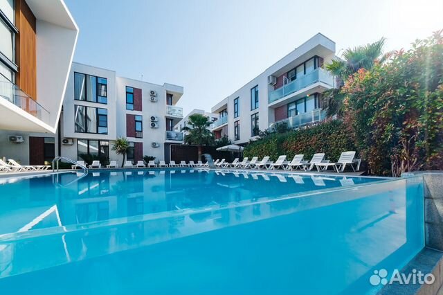 

Квартира-студия, 29 м², 2 кровати
