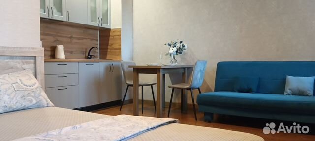 

Квартира-студия, 35 м², 2 кровати