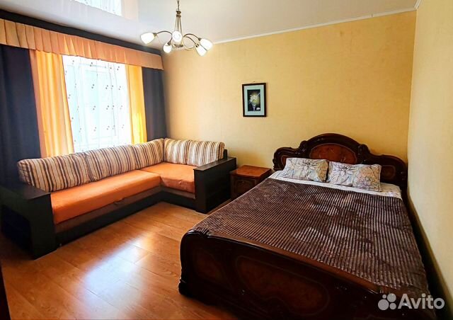 

1-к. квартира, 42 м², 2 кровати