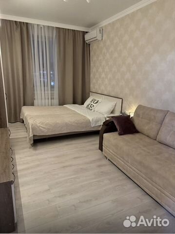

1-к. квартира, 47 м², 2 кровати