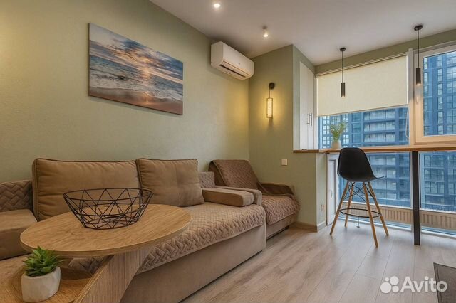 

Квартира-студия, 24 м², 2 кровати