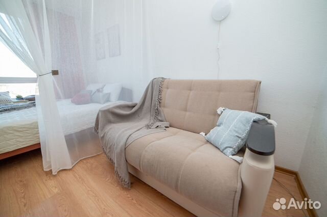 

1-к. квартира, 38 м², 2 кровати