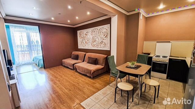 

1-к. квартира, 42 м², 3 кровати