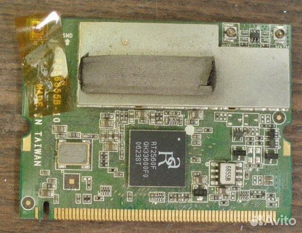 WiFi адаптеры ноутбуков бу Блютуз и Mini-PCI Card