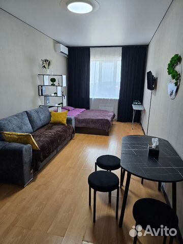 

Квартира-студия, 30 м², 2 кровати
