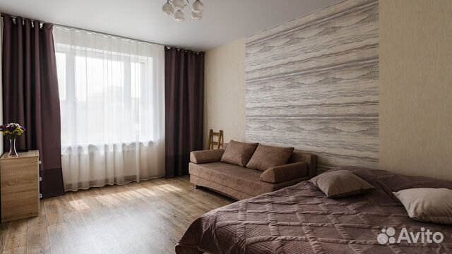 

1-к. квартира, 38 м², 2 кровати