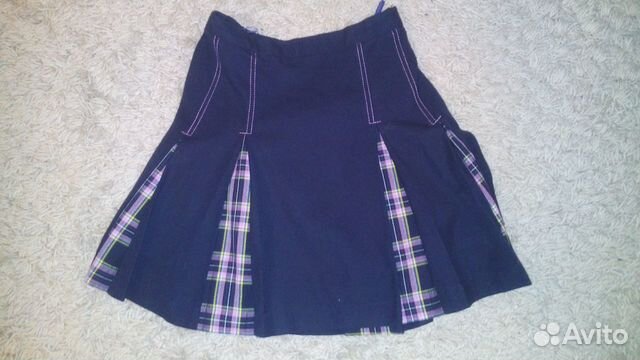 Школьные юбки (7-9л) 128 и146р