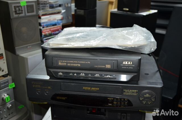 Видеомагнитофоны Akai и Panasonic не рабочие