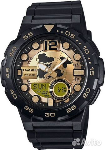 Новые Японские часы Casio Illuminator AEQ-100BW-9A Новые Японские часы Casio Illuminator AEQ-100BW-9A