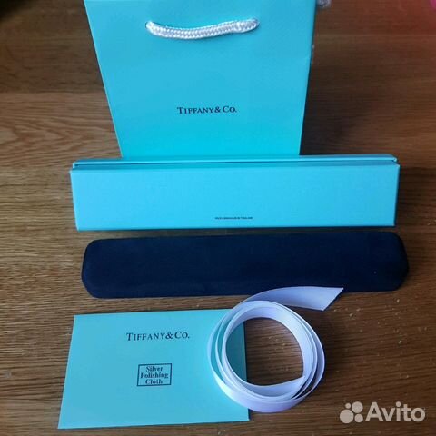 Коробка Tiffany узкий пенал для браслета Коробка Tiffany узкий пенал для браслета