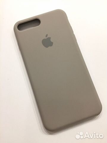 iPhone 7Plus Apple Silicon Case Бежевый Сер 7 Plus iPhone 7Plus Apple Silicon Case Бежевый Сер 7 Plus