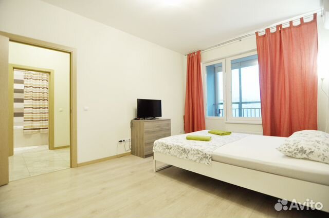 

1-к. квартира, 43 м², 1 кровать