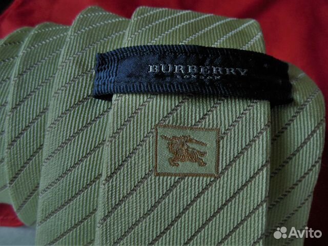 Галстук брендовый Burberry Англия Италия оригинал Галстук брендовый Burberry Англия Италия оригинал