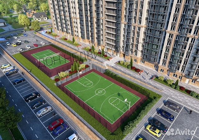1-к квартира, 40 м², 8/25 эт.