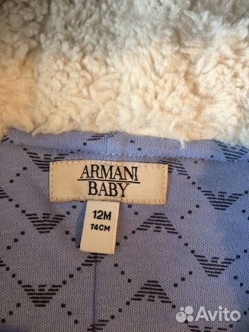 Комбинезон Armani baby демисезонный Комбинезон Armani baby демисезонный