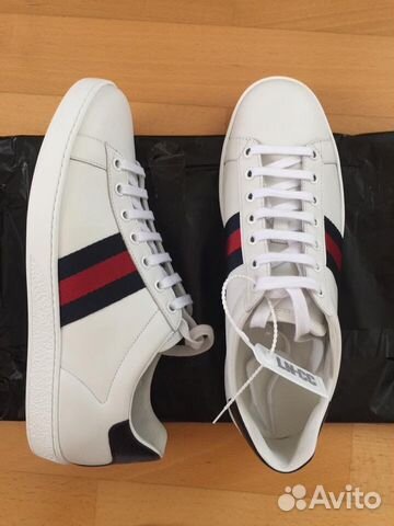 Кеды женские белые кожаные Gucci Ace размер 40 Кеды женские белые кожаные Gucci Ace размер 40