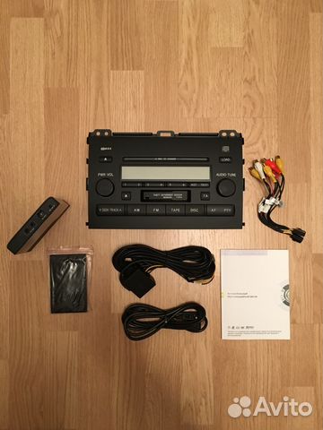 Мультимедийный Центр на Toyota Land Cruiser 120