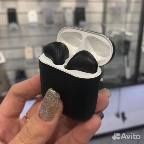 AirPods Black матовые новые