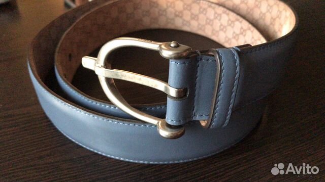 Ремень Gucci синий новый Ремень Gucci синий новый