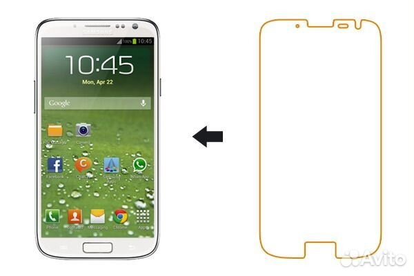 Защитная пленка Samsung Galaxy S4 (i9500) и другие