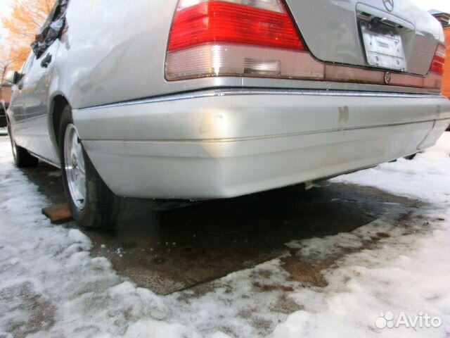 Бампер задний Мерседес W140