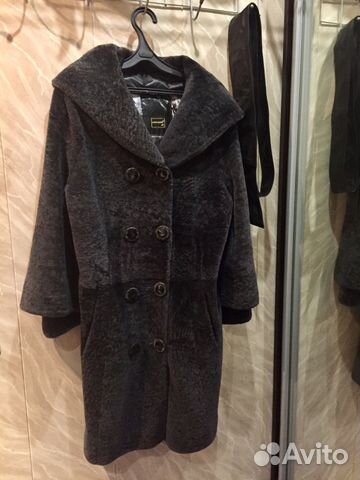 Женская шуба из стриженного мутона Женская шуба из стриженного мутона