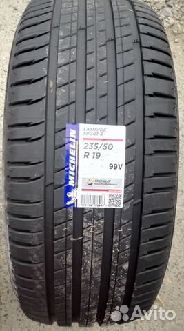 Новые Michelin Latitude Sport 3 235/50 R19 V Новые Michelin Latitude Sport 3 235/50 R19 V