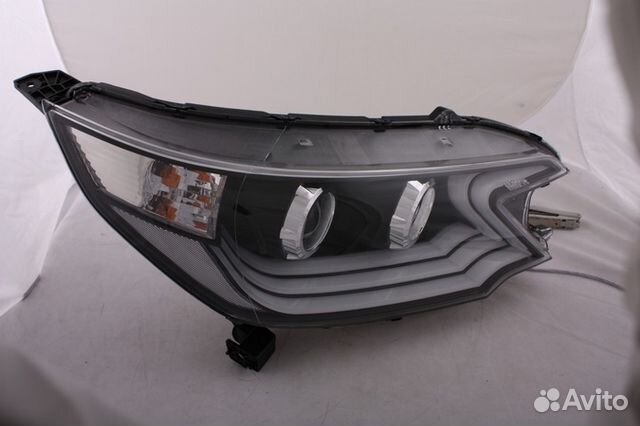 Фары тюнинг Honda CRV с 2012 года, черный корпус Фары тюнинг Honda CRV с 2012 года, черный корпус