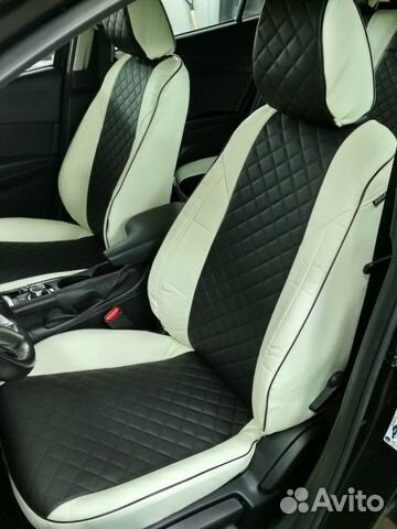 Настоящие чехлы Автопилот (ромб) nissan Qashqai 2 Настоящие чехлы Автопилот (ромб) nissan Qashqai 2