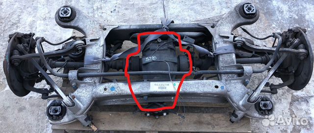 Редуктор задний Mercedes Benz W220 S-Class