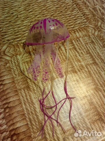 Силиконовая медуза в аквариум купить на Зозу.ру - фотография № 4