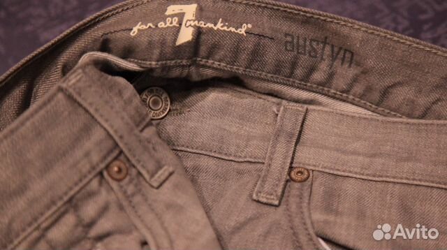 Джинсы 7 for all mankind новые мужские Джинсы 7 for all mankind новые мужские